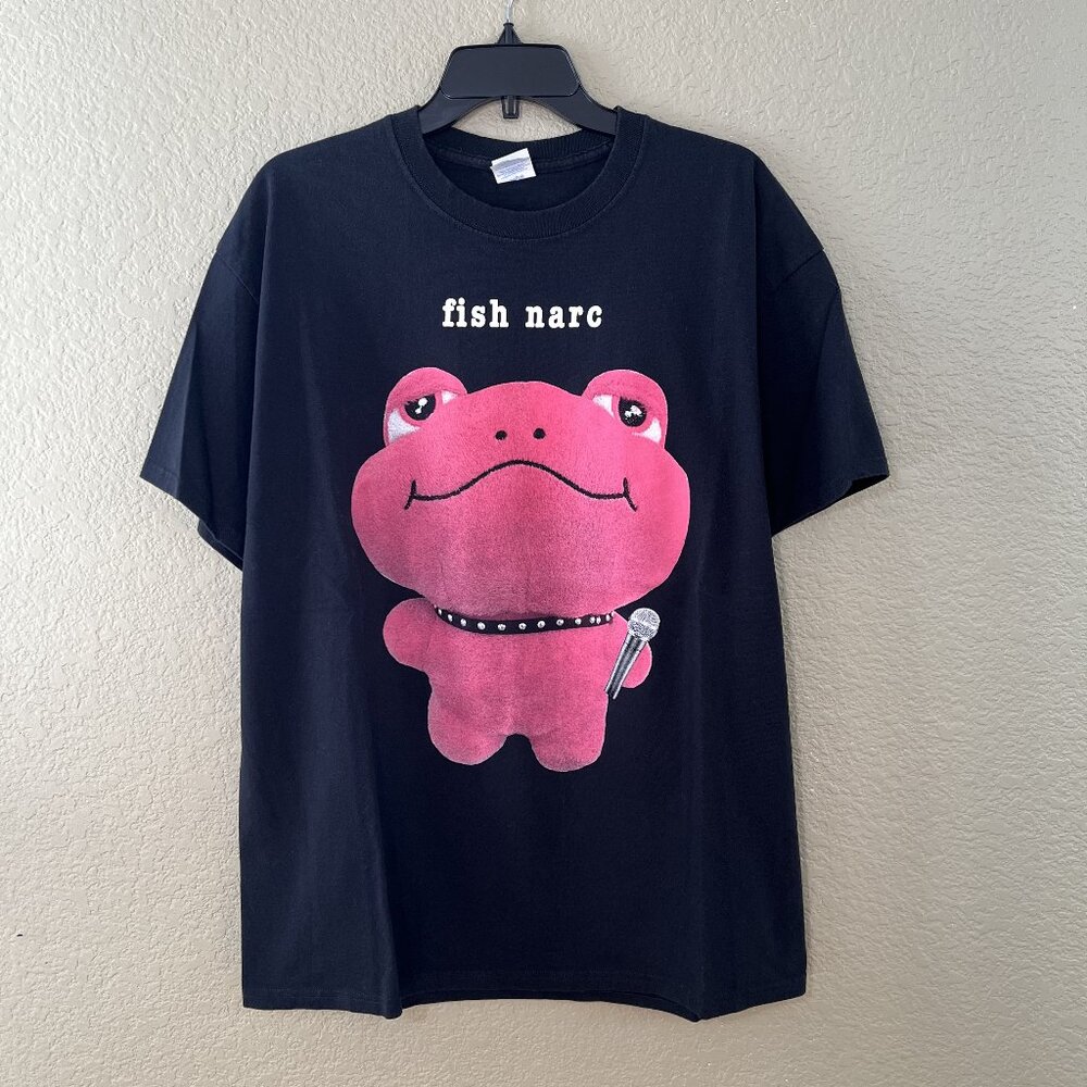 Fish Narc Gothboiclique Pink Frog T-shirt XL